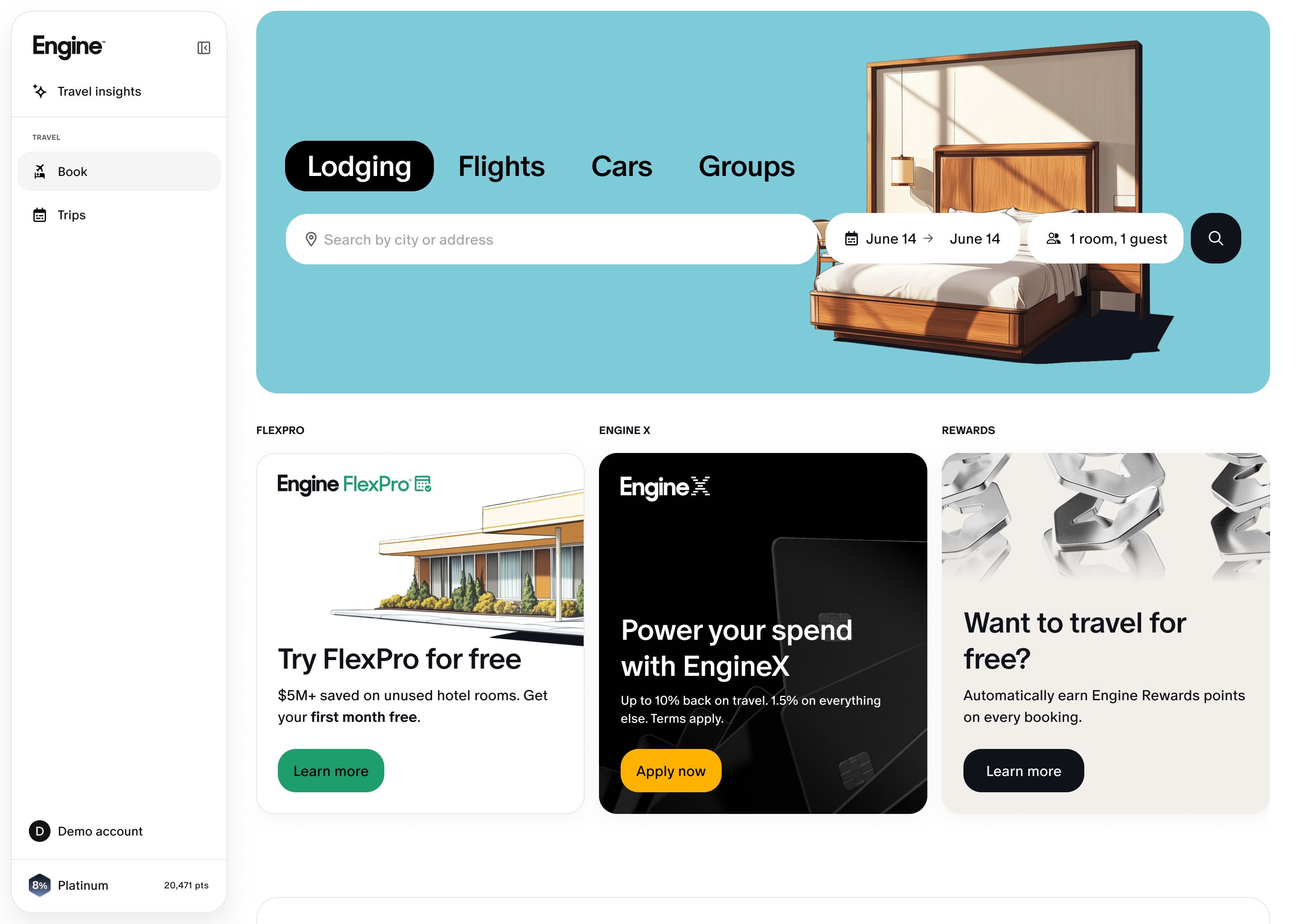 Engine product preview