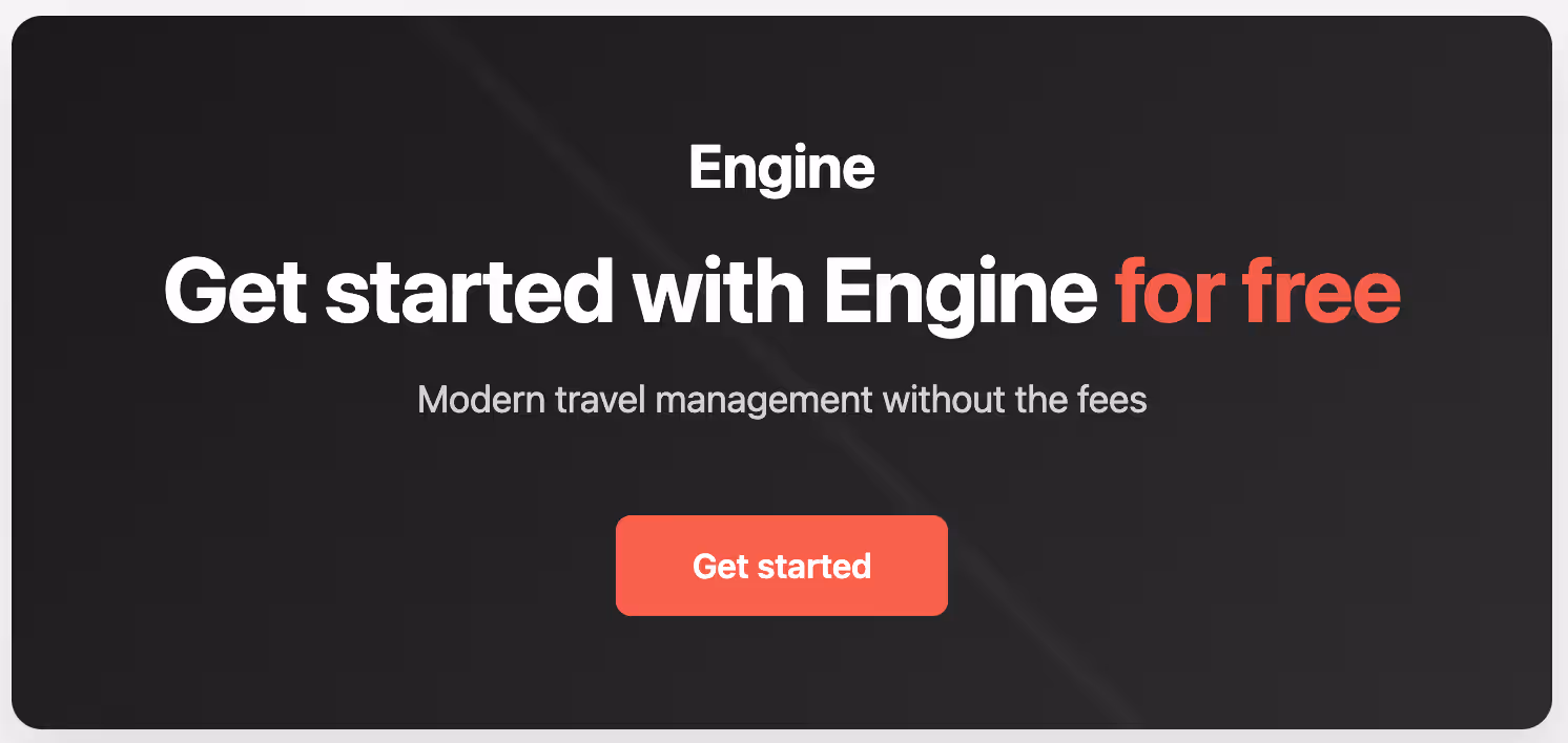 Get started with engine for free