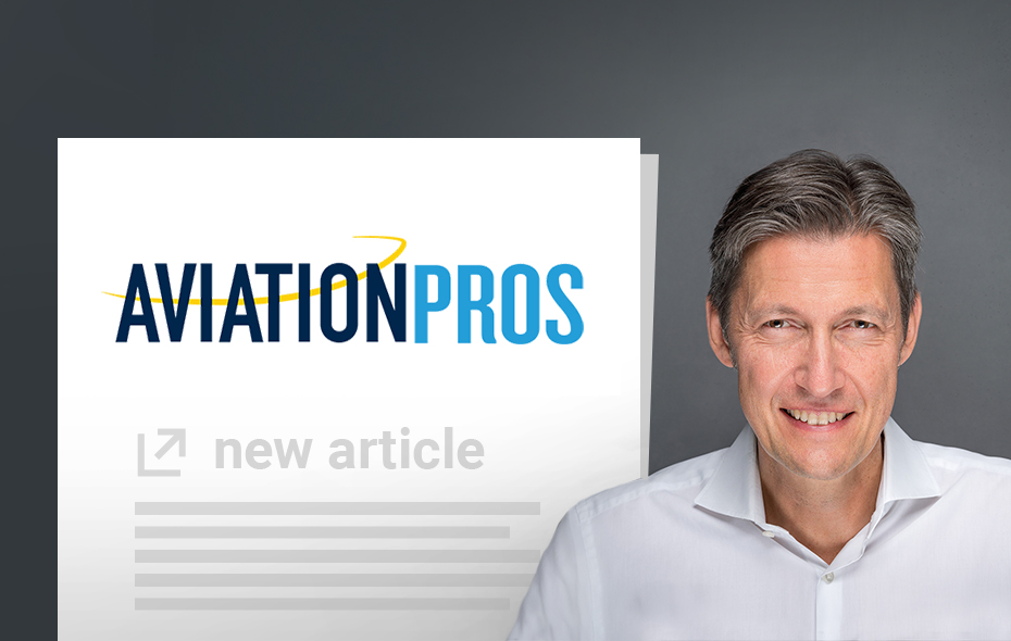 Aviation Expert Michael Raasch Joins AOE, Responsible for Strategic Development of OM³ Airline Solutions