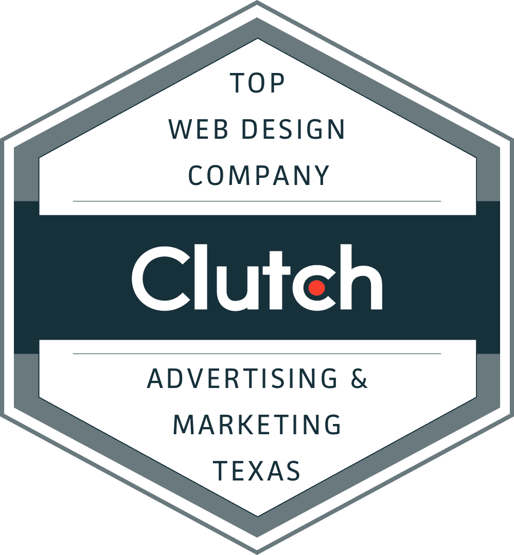 A badge from Expertise.com featuring the text 'Best Web Designers in Richmond 2022' with a decorative emblem and laurel wreath design. This reflects recognition in web design.