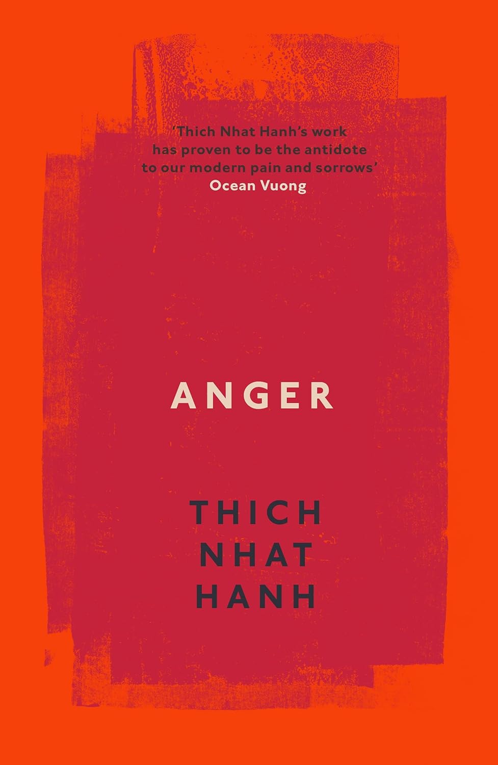 Front cover for 'Anger' by Thich Nhat Nanh