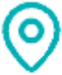 Green map location pin icon.