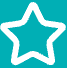 White location pin icon on a light blue background.