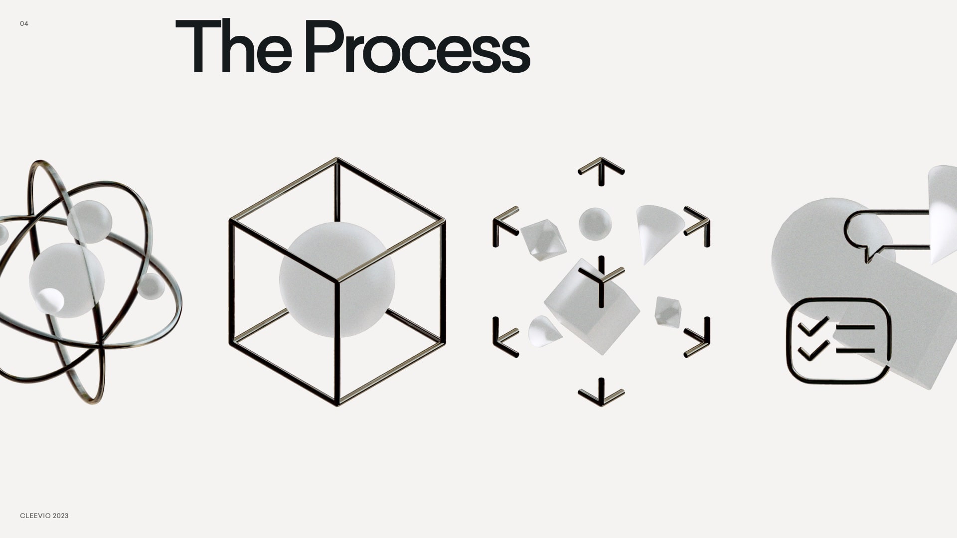 Visualisation of creating digital products process