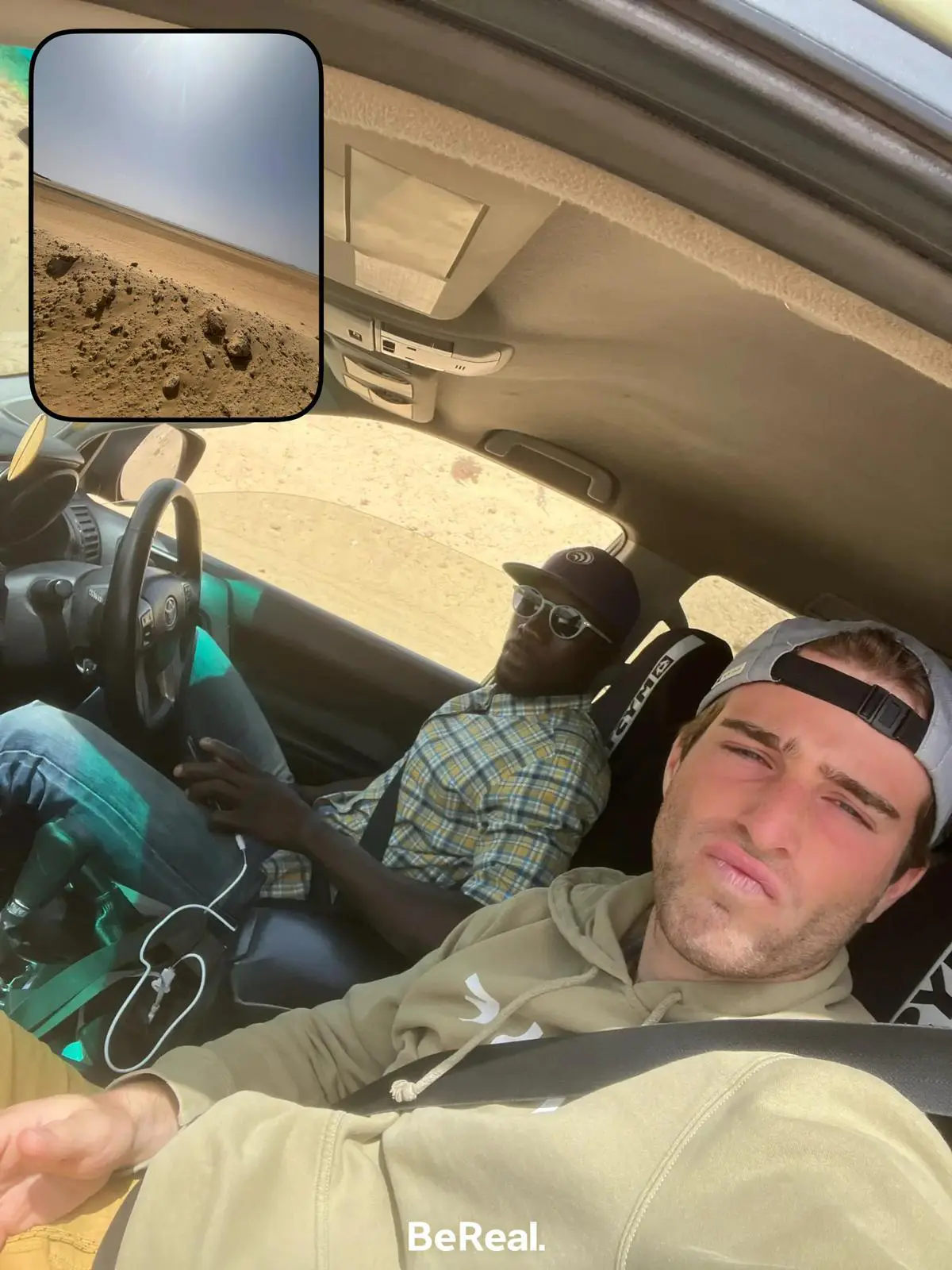 Desert excursion in the Sahara near Dakhla, Morocco with the Mirage team.