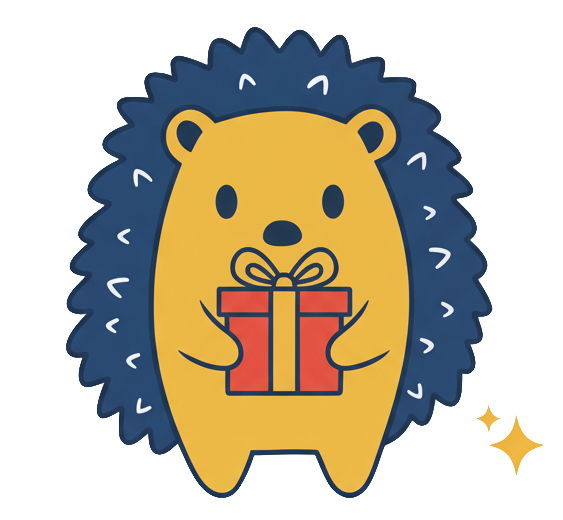 The Bondy hedgehog mascot promoting Bond Sports referral program