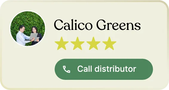 UI card featuring an image, text and 4 star rating with a button.