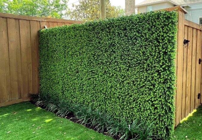 Artificial Green Wall installation from Calico Greens