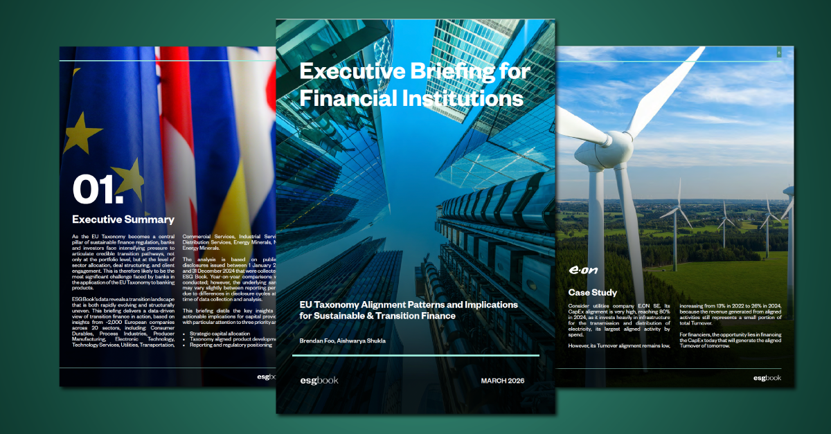 Executive Briefing Financial Institutions  