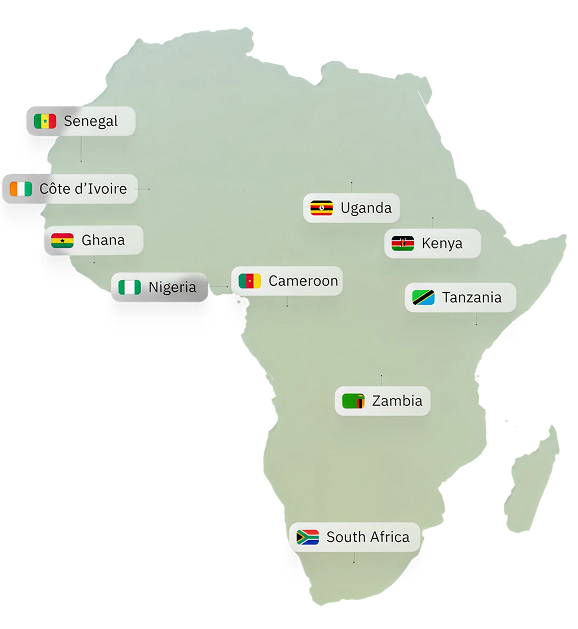 Map of Africa
