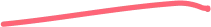 A line slashing through text