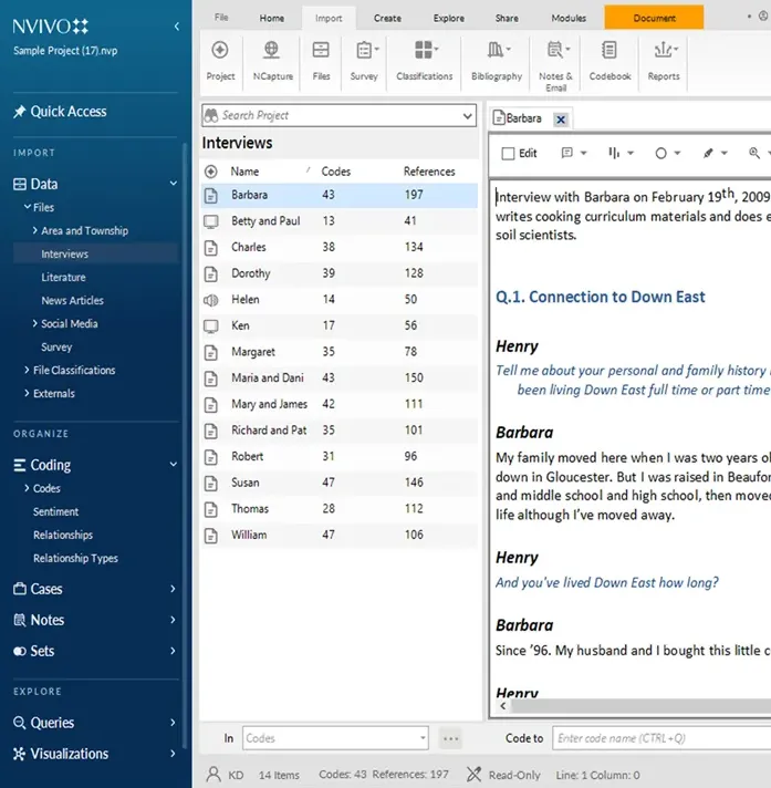 UX Research Tool for Analysis: NVivo