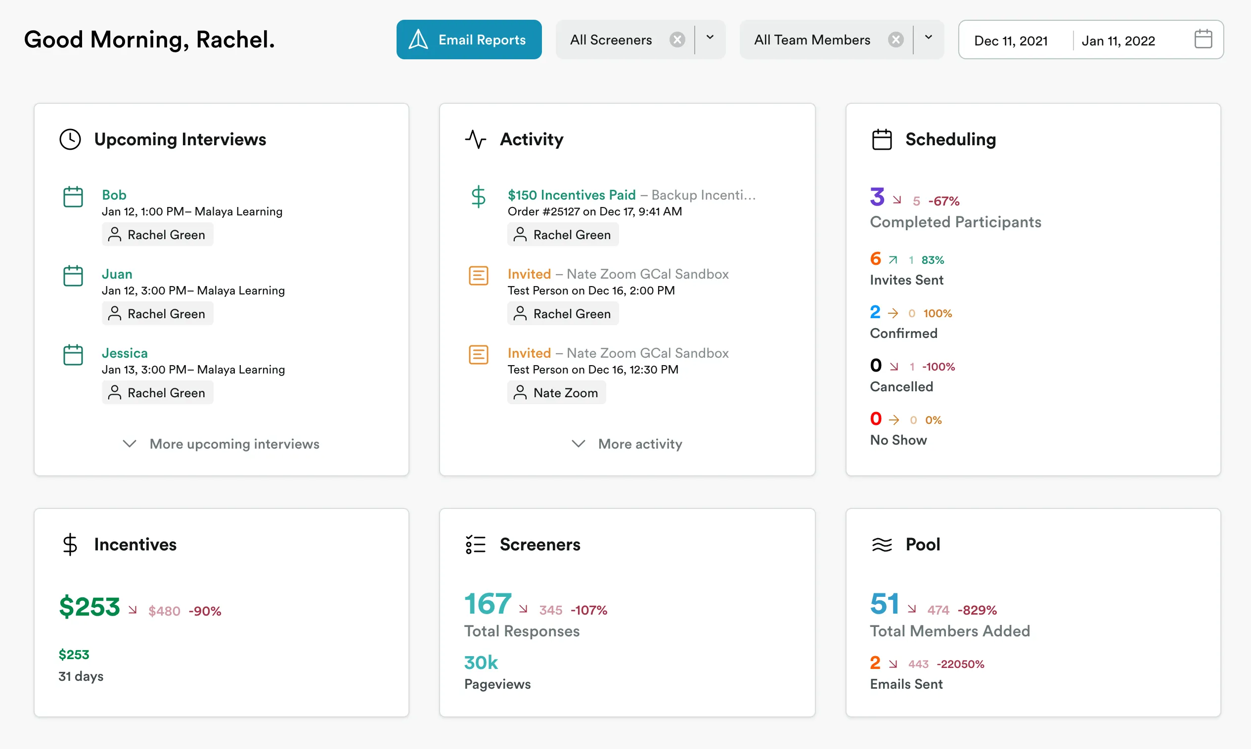 User Research CRM: Ethnio