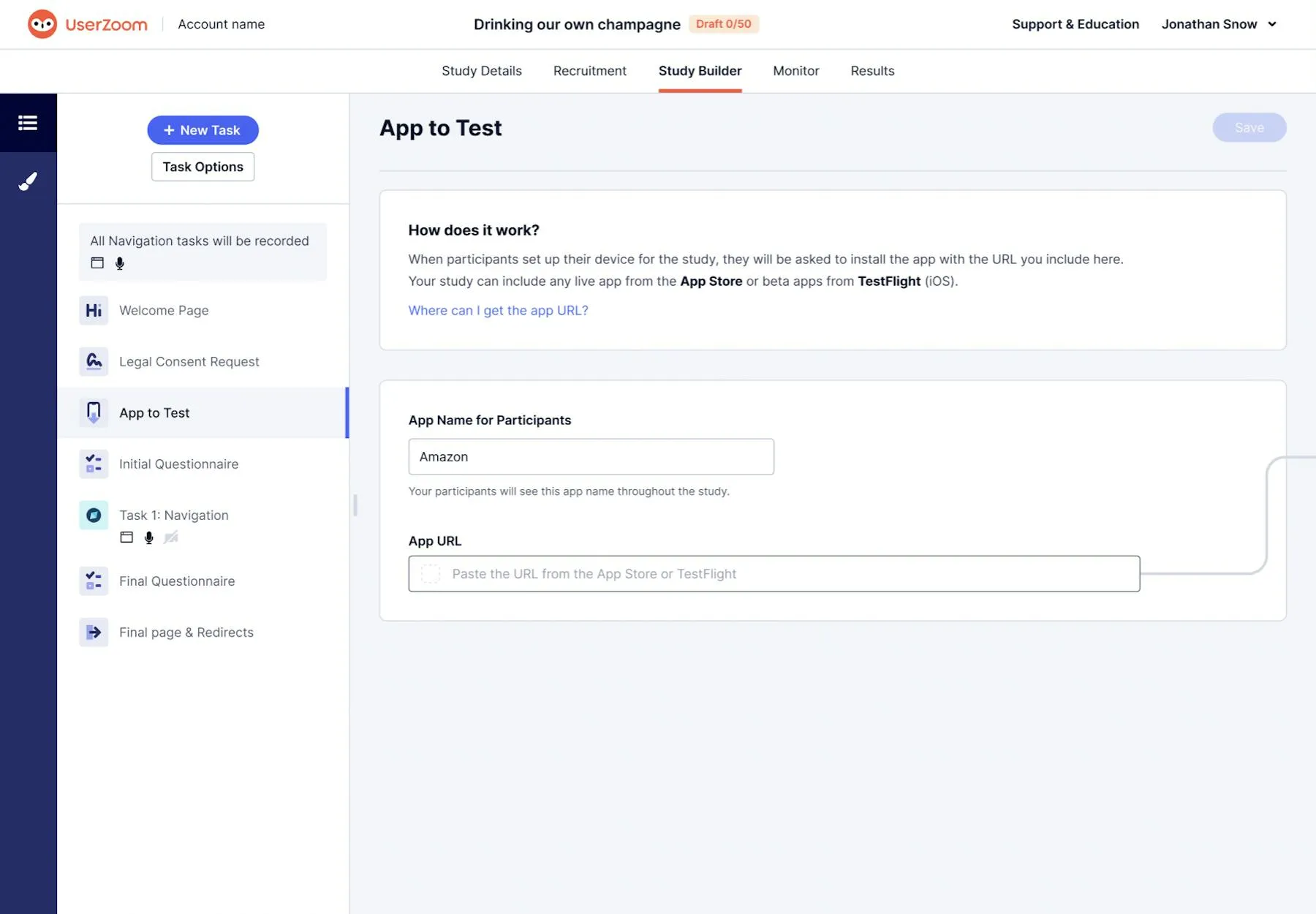 Mobile Usability Testing Tools: UserZoom