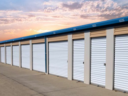 Self storage units