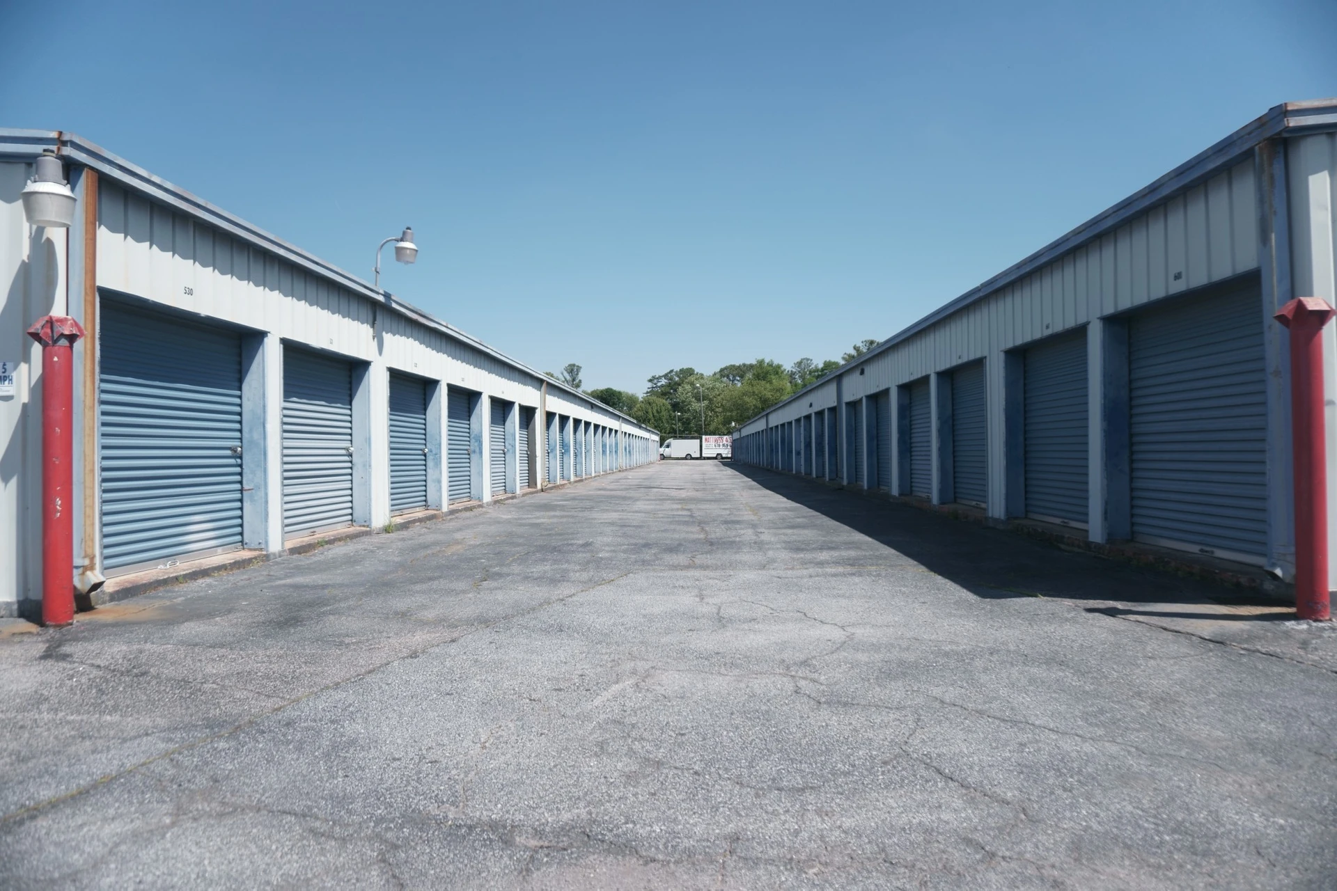 Self storage units