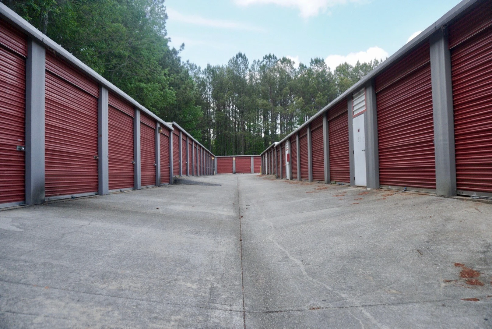 Self storage units