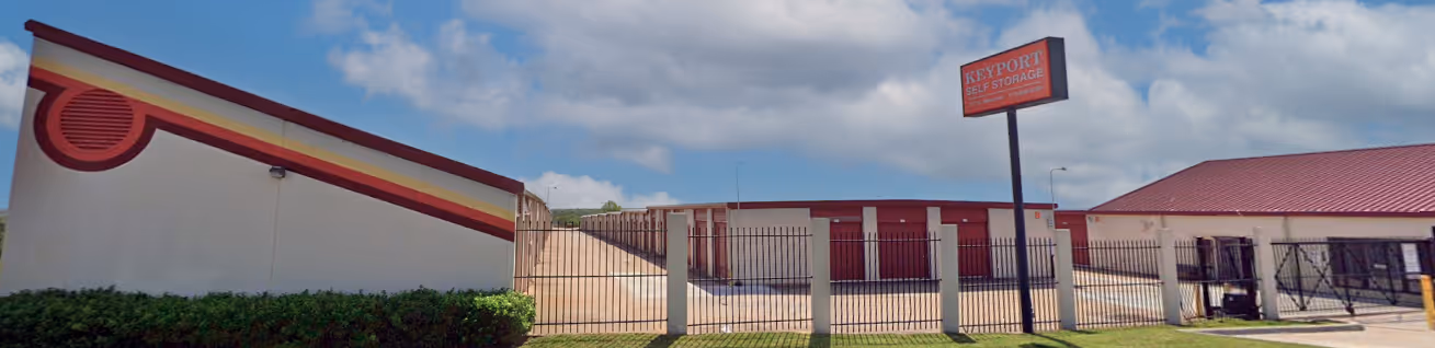 Self storage units