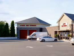 Self storage units