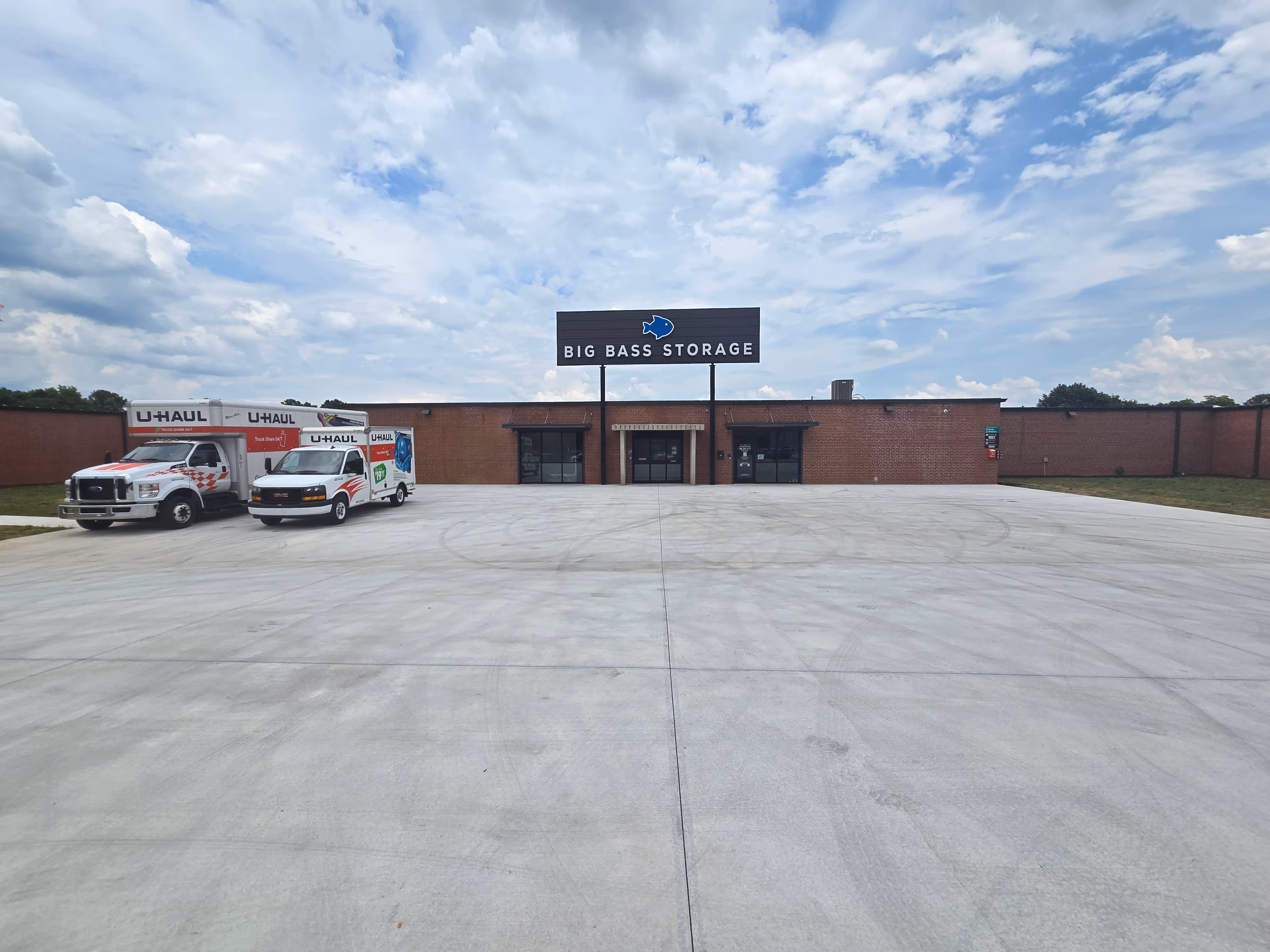 Self storage units