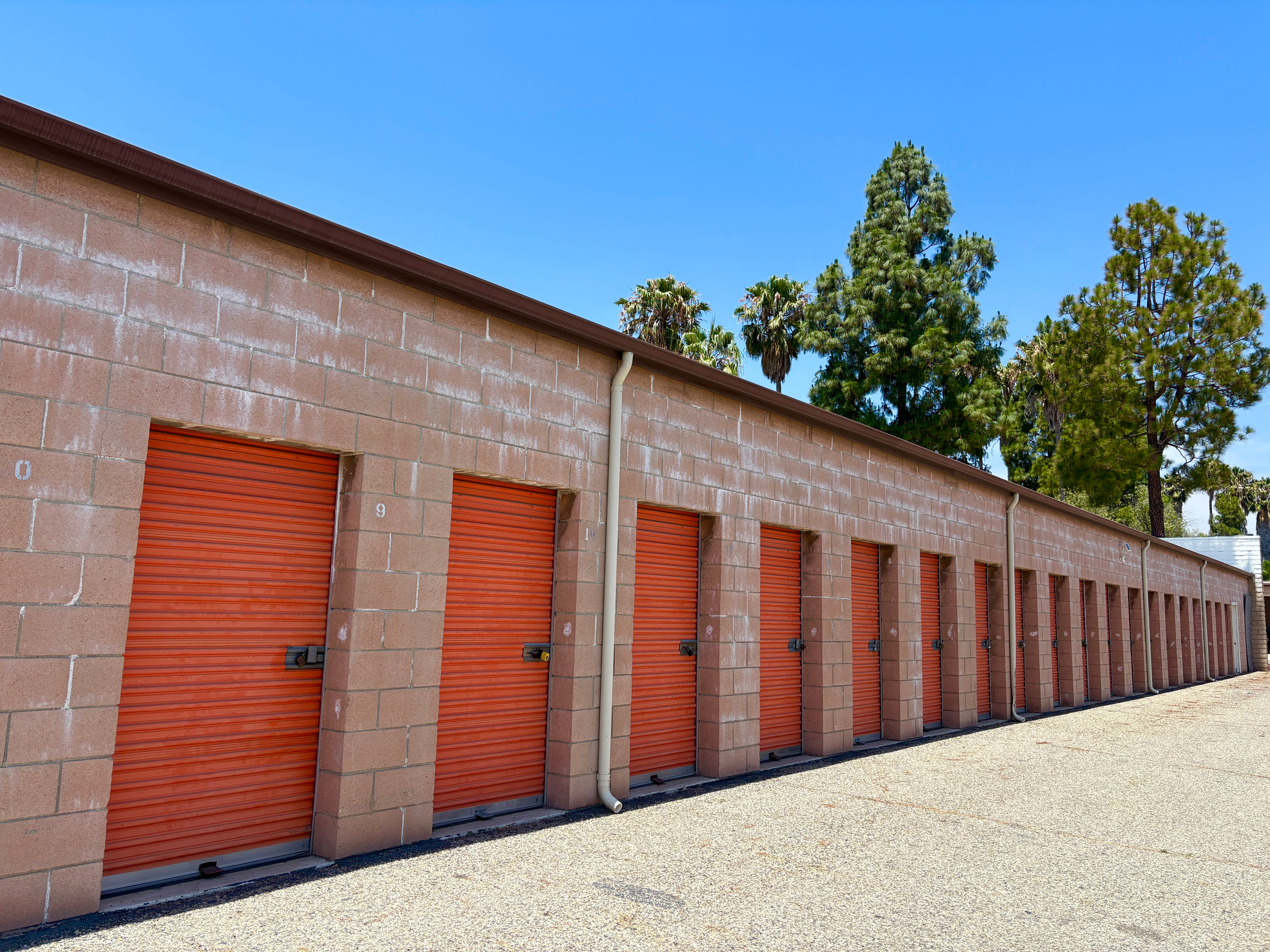 Self storage units