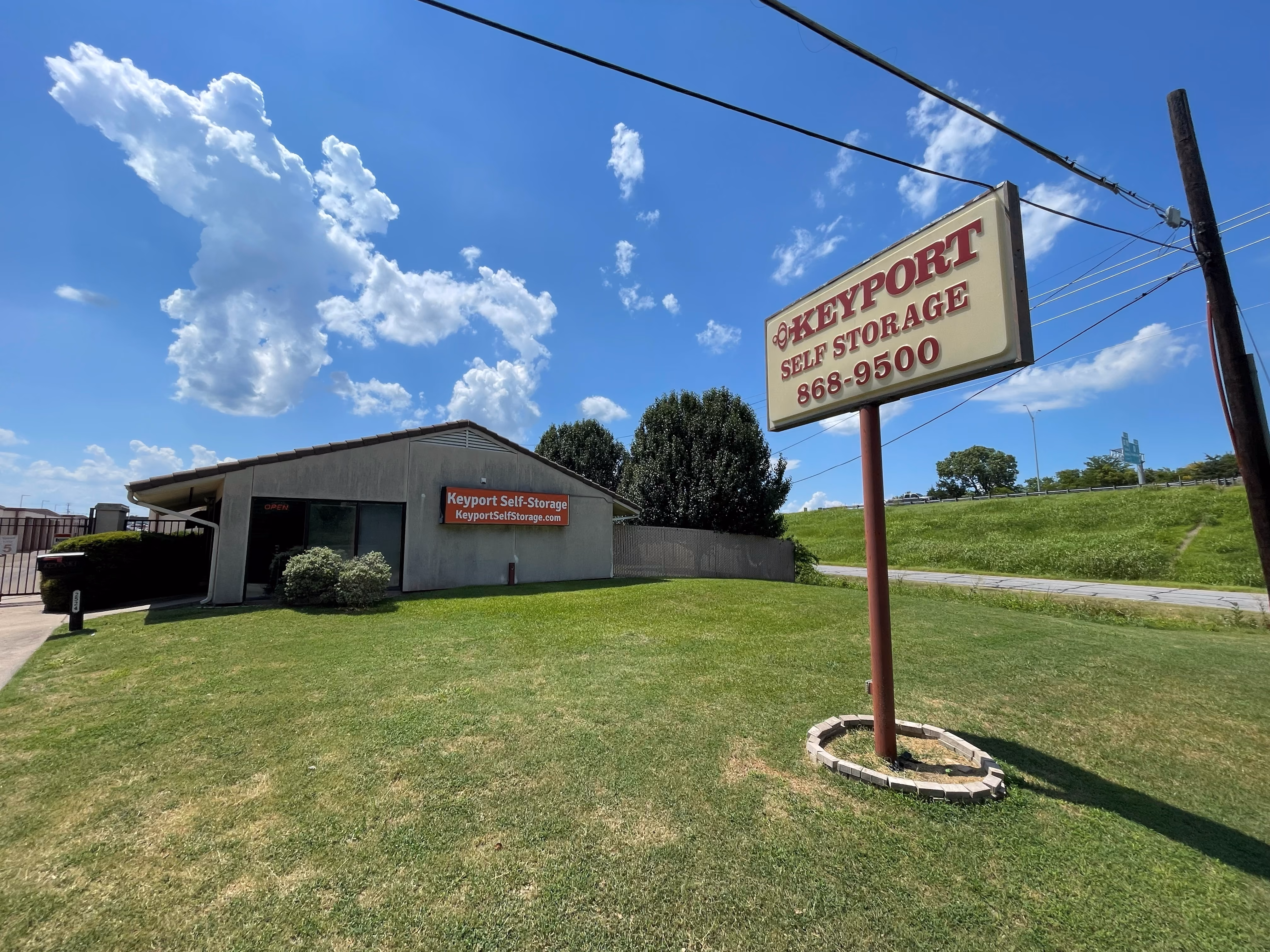 Self storage units