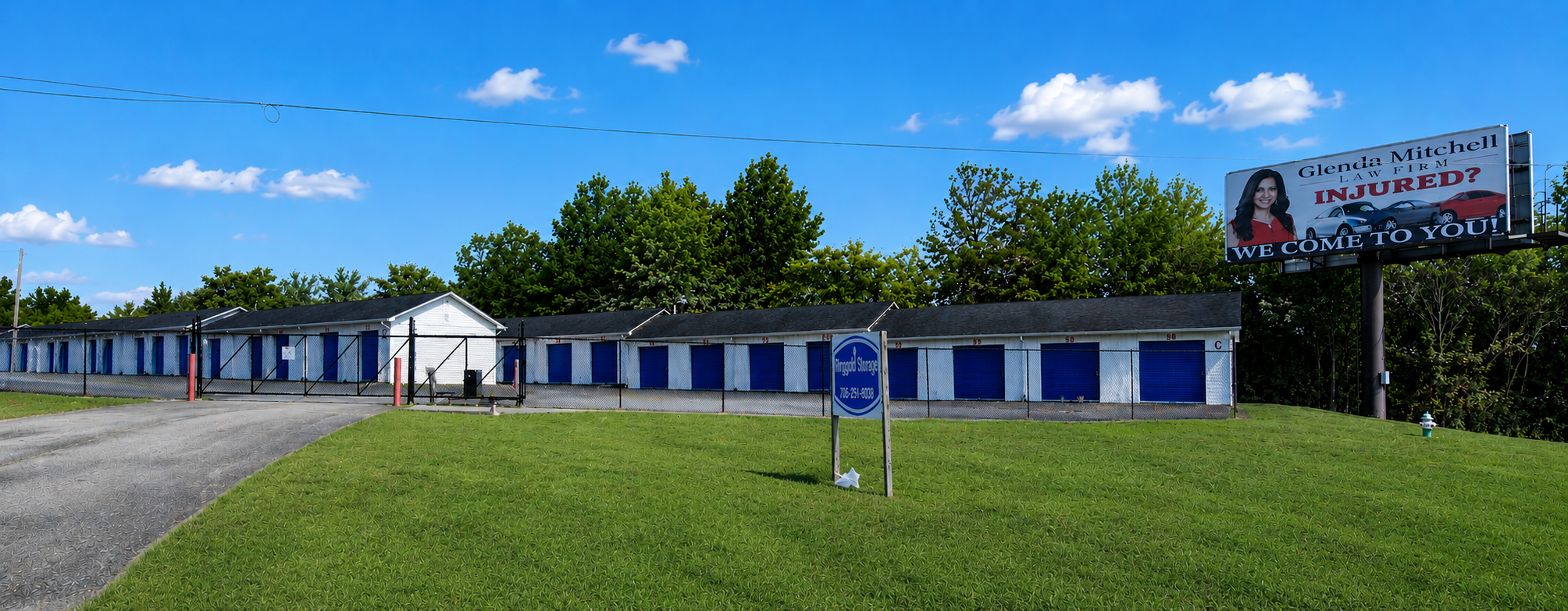 Self storage units