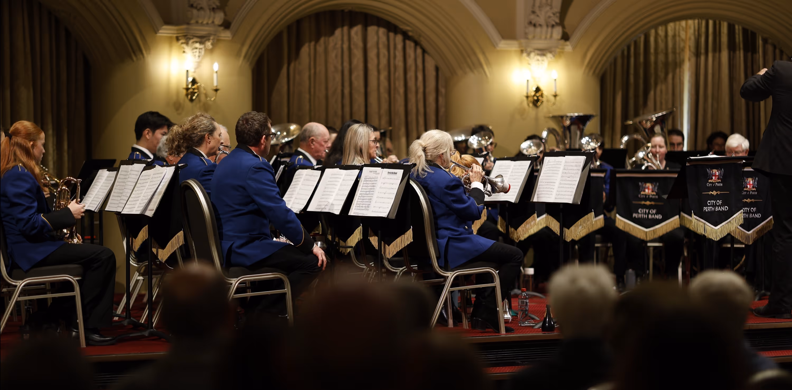 The City of Perth Brass Band at the Brass Showcase with Euphonium Virtuoso Steven Mead in 2025