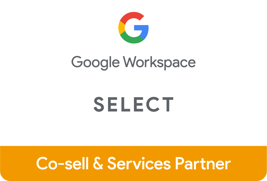 Parceiro Select de Vendas Conjuntas e Serviços do Google Workspace