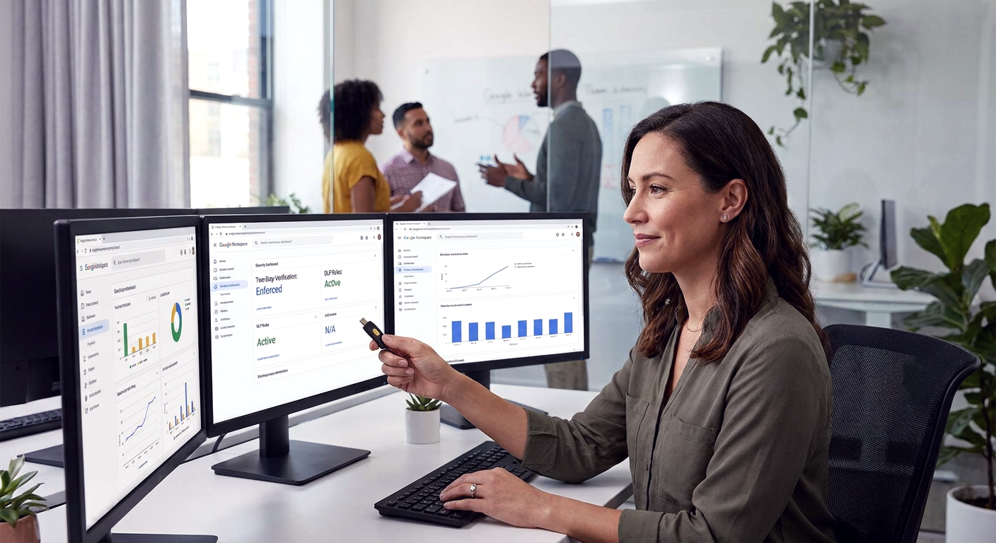 Seguridad en Google Workspace: configuración y cumplimiento para administradores