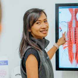 doctor educating patient