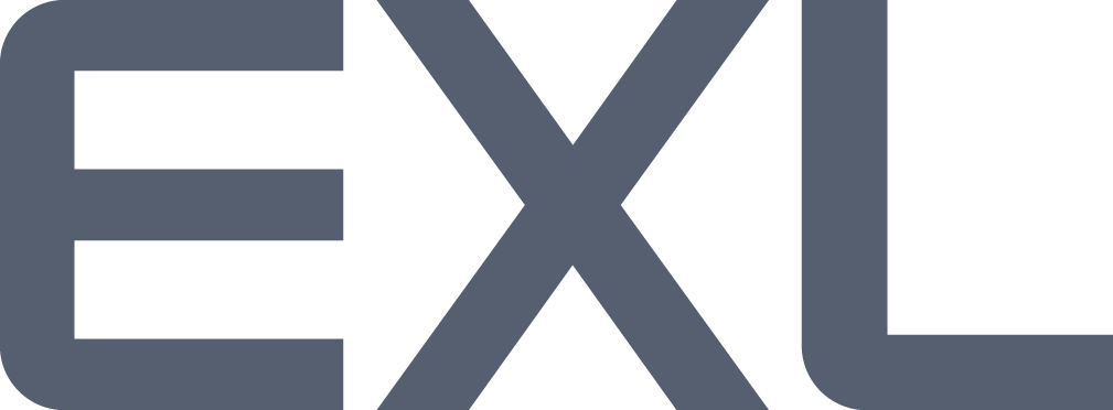 EXL logo.