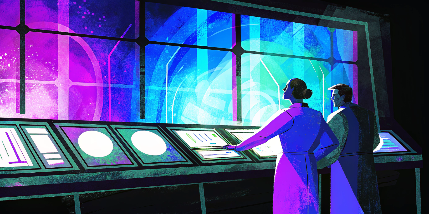 Illustration of a simplified WordPress setup checklist beside a headless website panel showing performance and maintenance options.