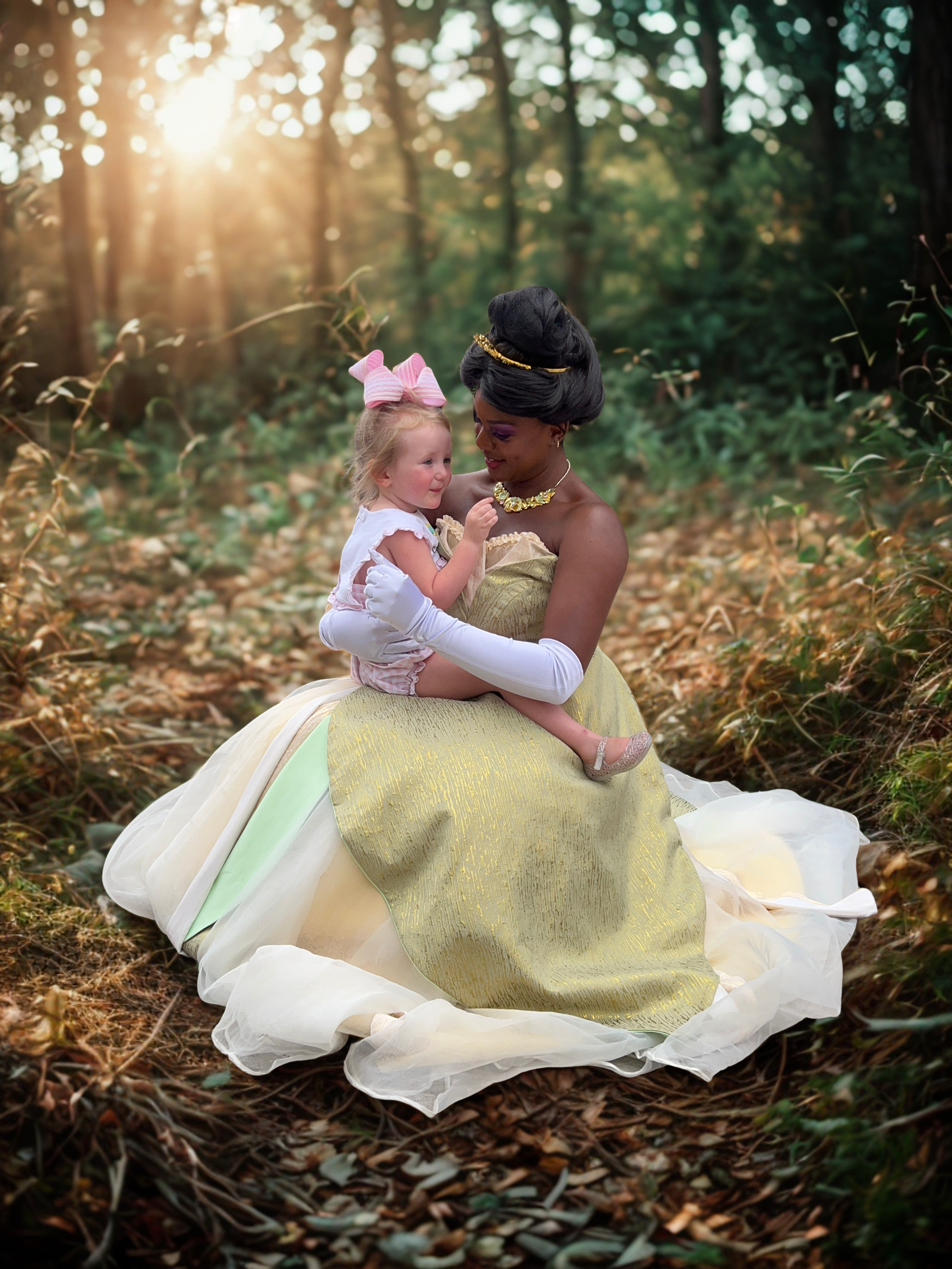 Princess Tiana for hire birthdays and events Atlanta Georgia