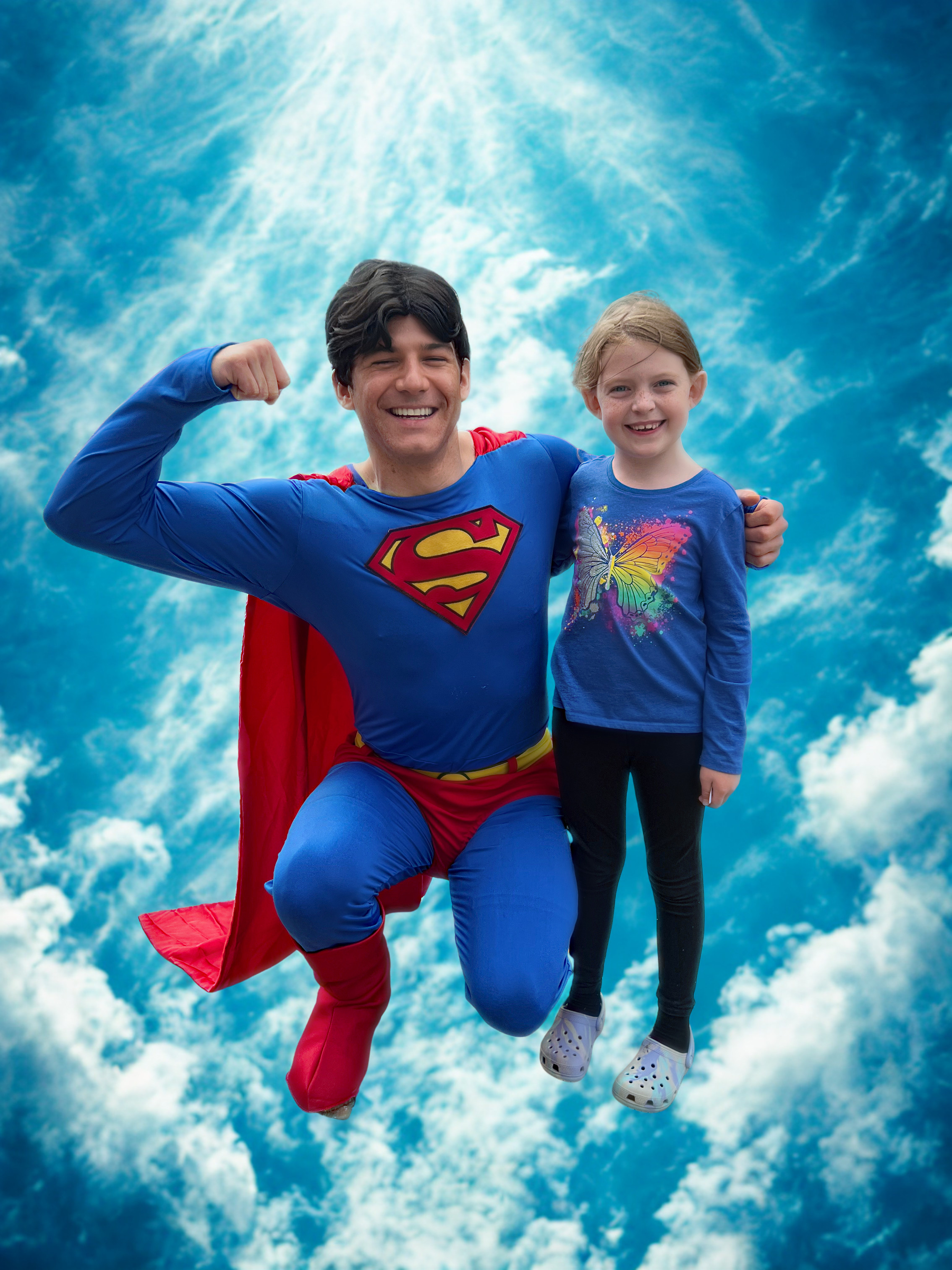 Picture of a hero for hire in Atlanta Georgia