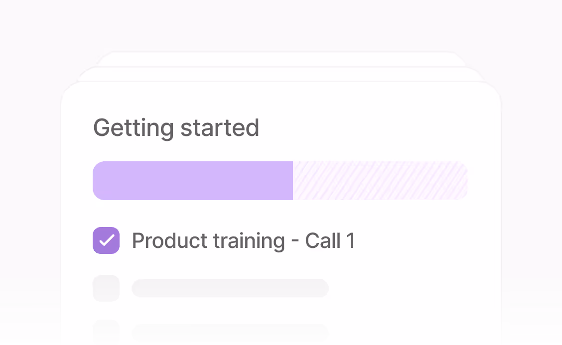 Onboarding and training