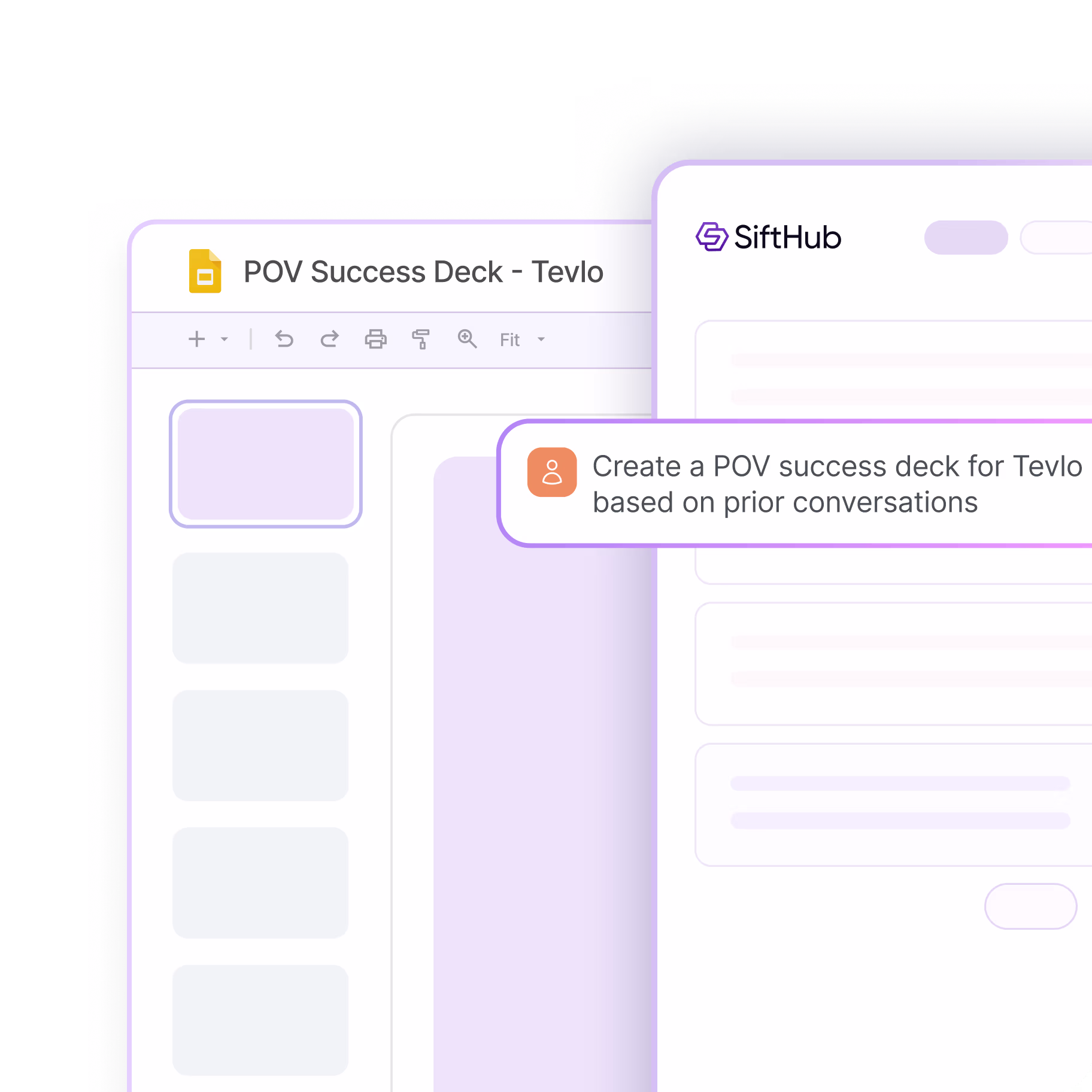 Sales collateral builder