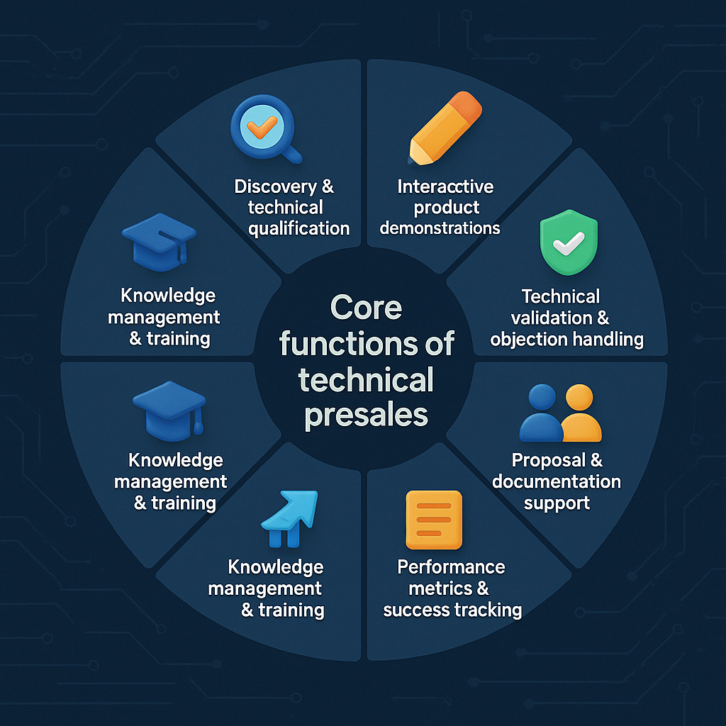 core functionalities of technical presales