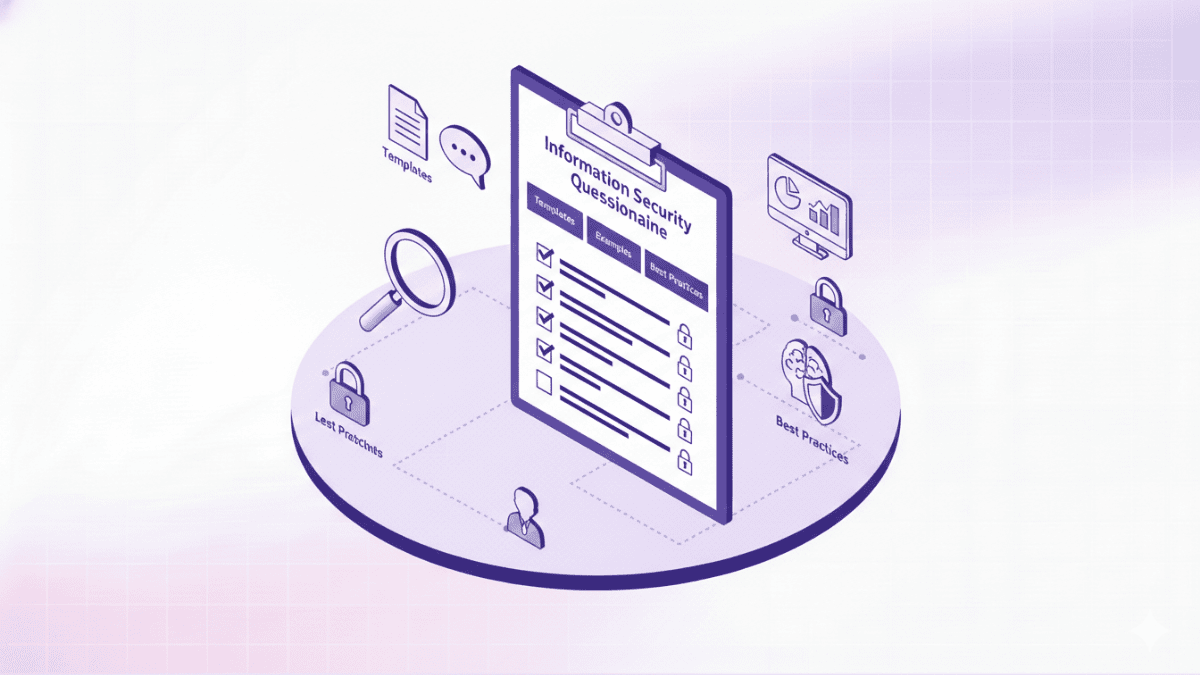 Information security questionnaire: Templates, examples & best practices