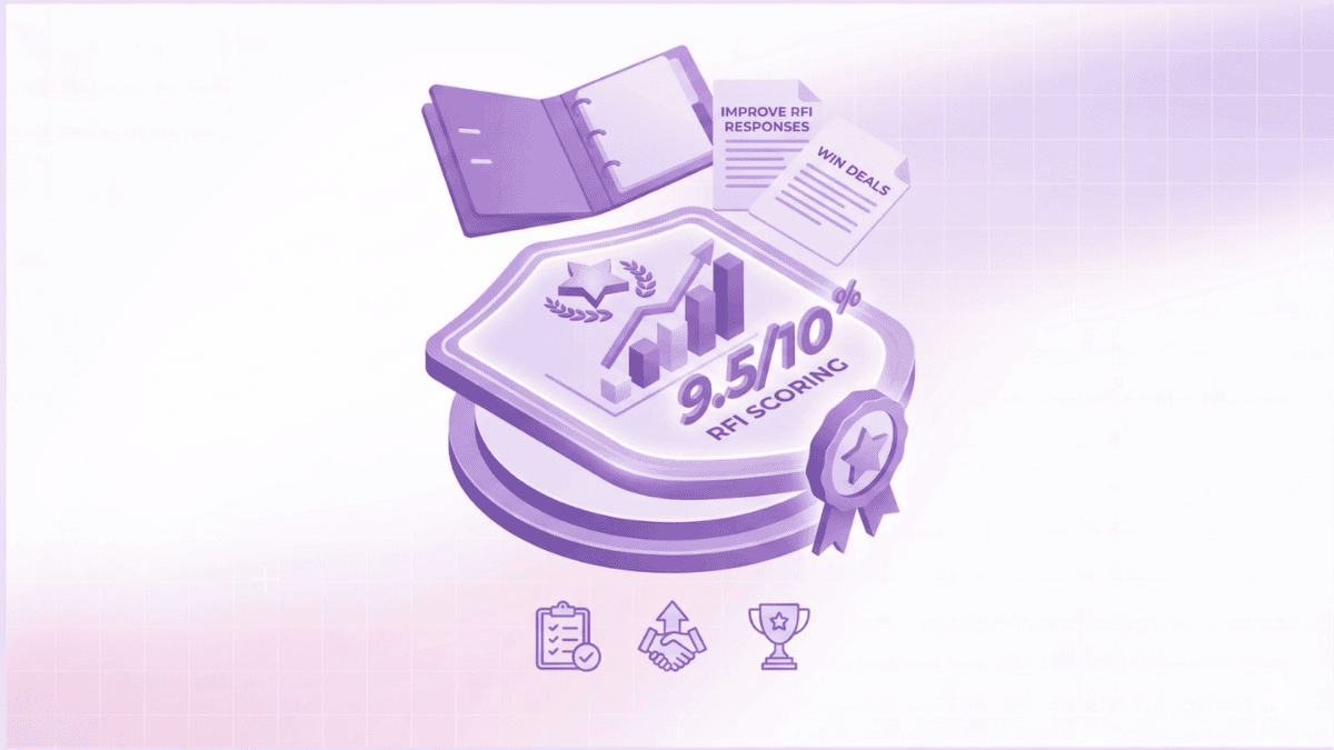 RFI scoring template: How vendors can improve RFI responses and win more deals