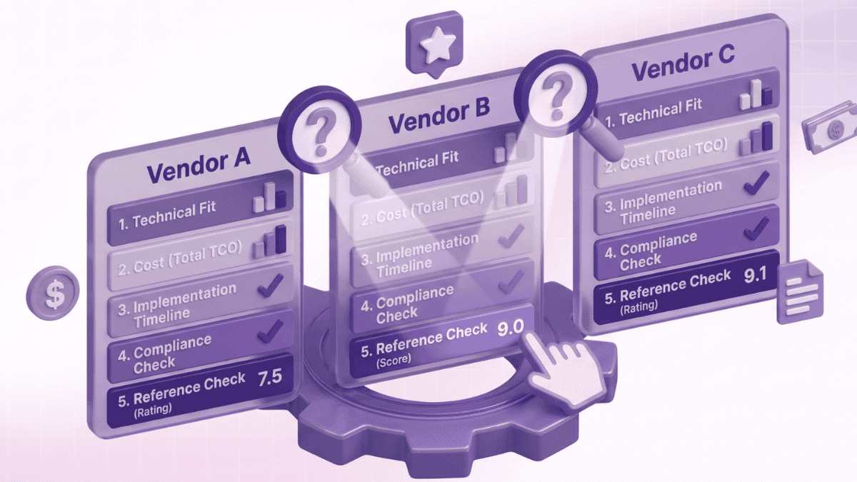 Best Side-by-Side Comparison to Vendor RFP Questions
