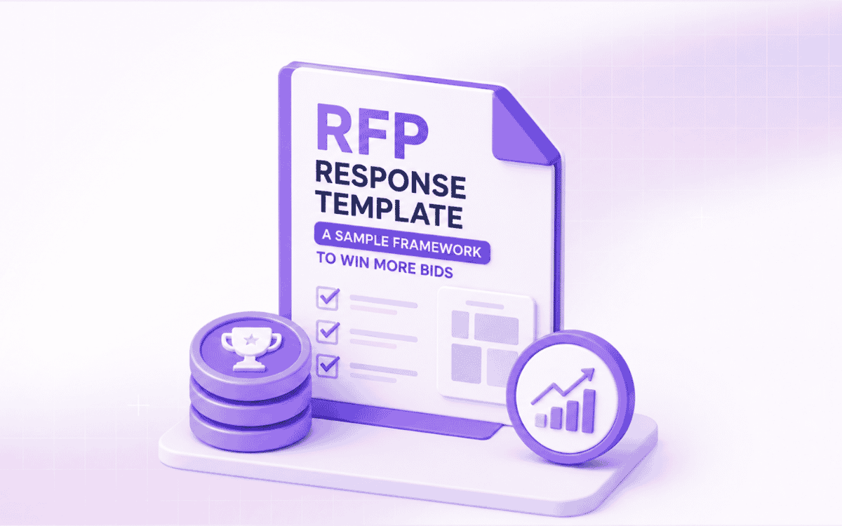 RFP response template: A sample framework to win more bids