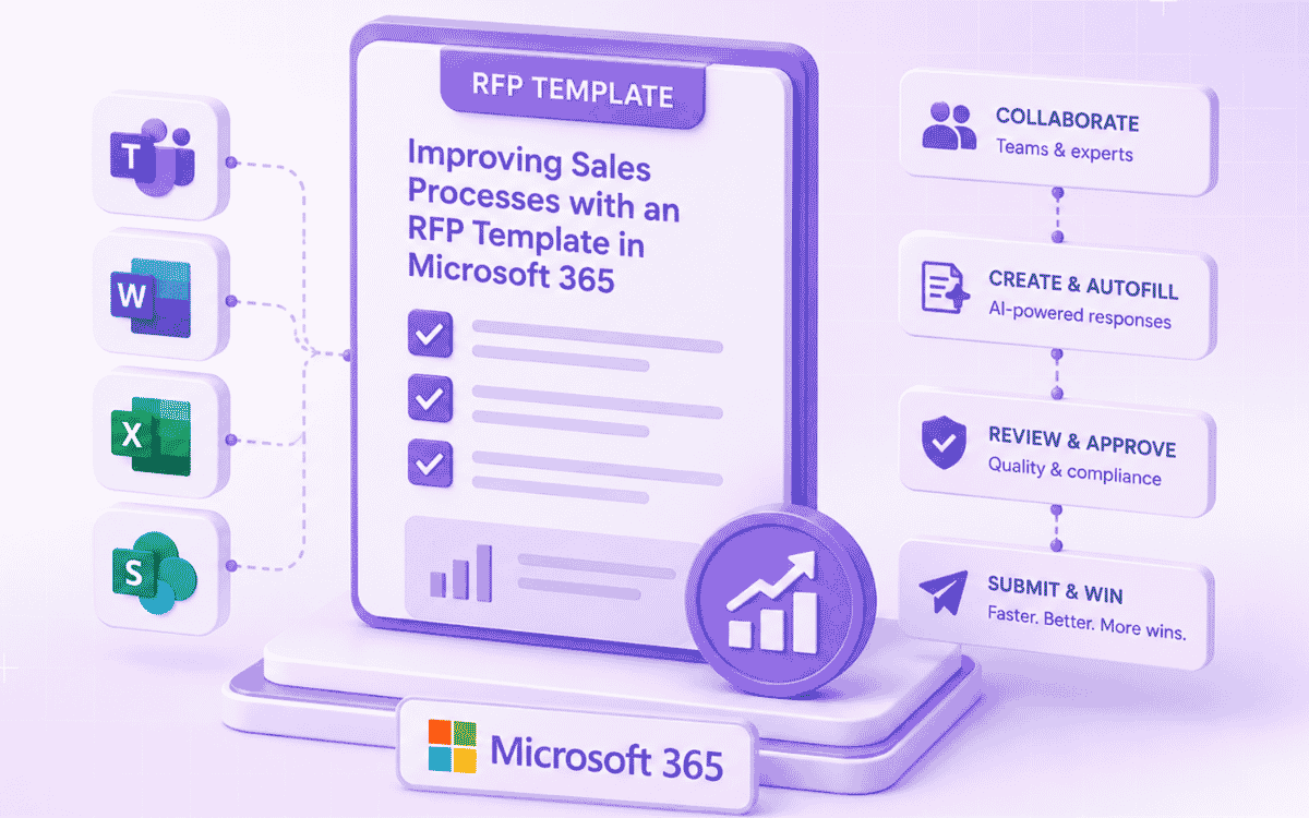 Improving sales processes with an RFP template for Microsoft 365