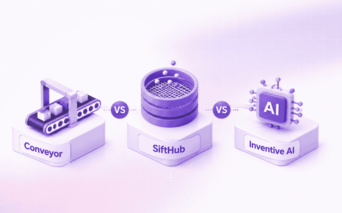 Conveyor vs SiftHub vs Inventive AI: Which RFP platform to choose in 2026?