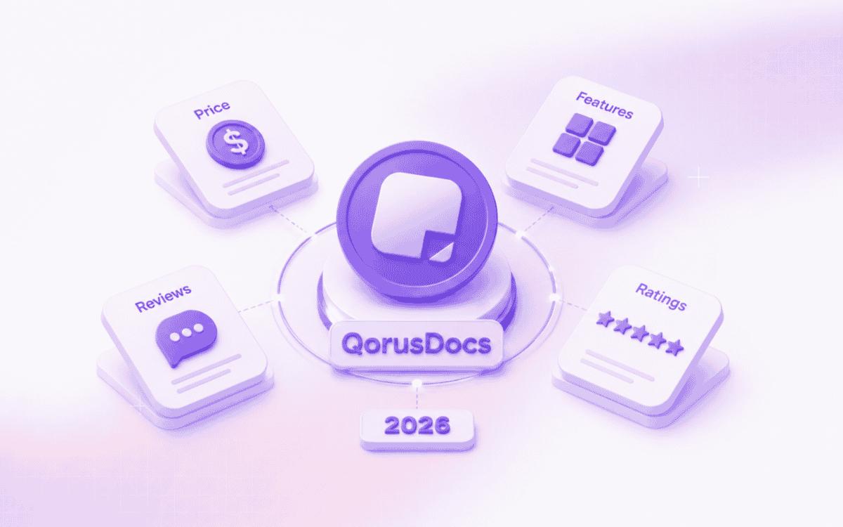 QorusDocs breakdown: Price, features, reviews & ratings 2026