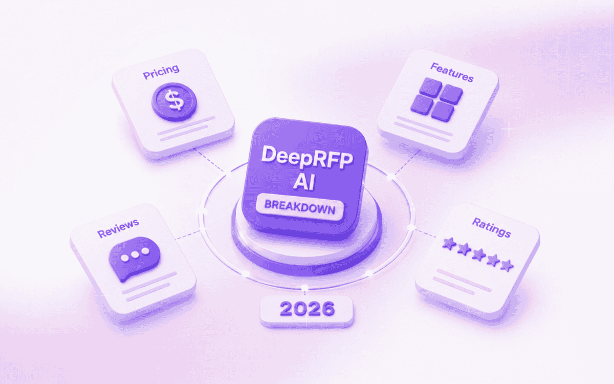 DeepRFP AI breakdown: Pricing, features, reviews & ratings 2026