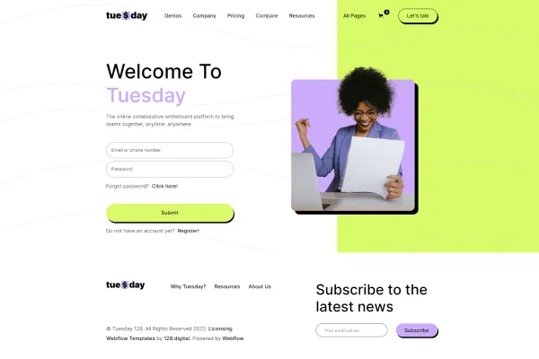 Login Page