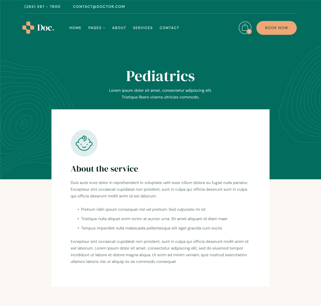 Doc - Plan Single page - Doctor Webflow Template