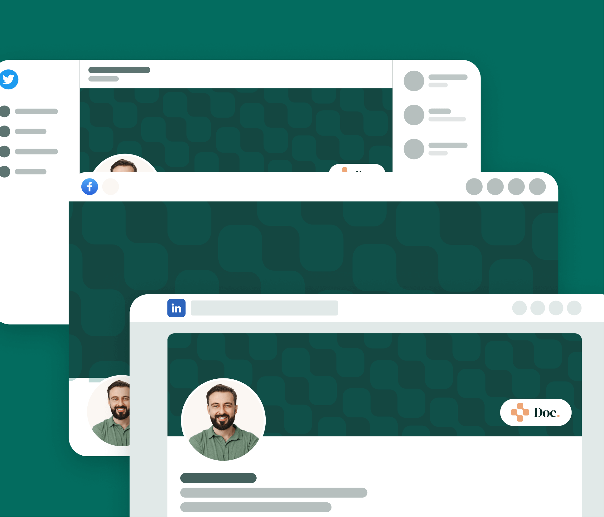 Doc - Social Media Assets - Doctor Webflow Template