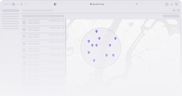 dashboard overview - Search. Filter. Visualize.